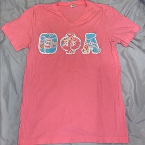 Theta Phi Alpha letters size M